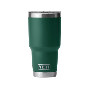 YETI Rambler 30 oz Tumbler with Magslider Lid Black Forest Green