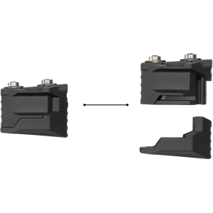 Strike Industries Stacked Angled Grip with Cable Management System M-LOK Polymer Black