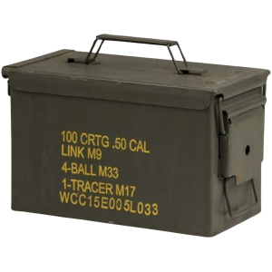 Military Surplus Ammo Can 50 Caliber Grade 1 - Military Surplus