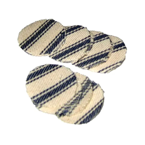 RMC Ox-Yoke Pillow Ticking Shooting Patches 50-59 Caliber .018" Thickness 100PK