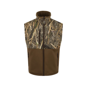 Drake Men's MST Hole Shot Eqwader Vest Mossy Oak Habitat Large