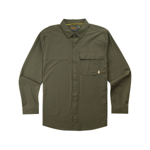 Marsh Wear Men's Big Pine Field Long Sleeve Shirt Fossil 2XL