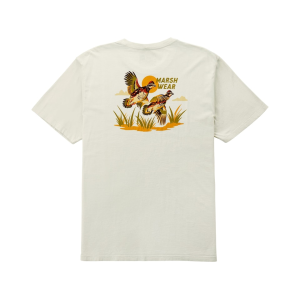 Marsh Wear Men's Heritage Quail Short Sleeve T Shirt Rock Large