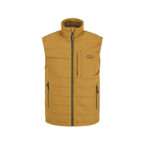 Drake Men's MST Down Pack Vest Field Khaki Medium