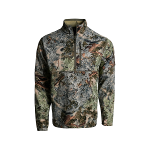 Kings Camo Men's Hunter Quarter Zip Shirt Desert Shadow Large