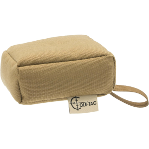 Cole-Tac Bitty Shooting Rest Bag Nylon Coyote Brown - Cole-Tac