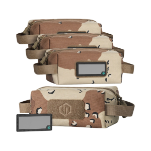 Savior Equipment Loose Sac Soft Ammo Pouch 4PK Nylon Chocolate Chip
