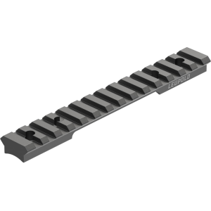 Leupold 1-Piece Backcountry Cross-Slot Scope Base Ruger American Short Action Matte Black