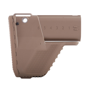 Vltor Enhanced Stock for FN SCAR Mk16, 16S, Mk17, 17S Synthetic Patriot Brown