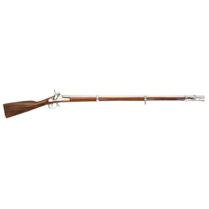 Traditions 1842 Springfield Musket 69 Caliber Muzzleloading Rifle 42" Stainless Steel Smoothbore Barrel Hardwood Stock