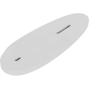 KICK-EEZ Stock Spacer 1/4" White