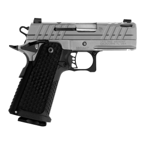 Live Free Armory Apollo 11 9mm Luger Pistol 3.5" Barrel 17+1 Round Gray Slide Black Grip Gray Frame
