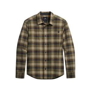 Sitka Gear Men's Ashland Flannel Shirt Oak Green Fall Plaid Large