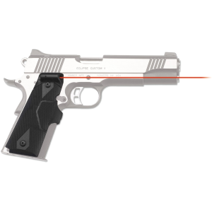 Crimson Trace Lasergrips Laser Sight 1911 Government, Commander Front Activation Polymer Black
