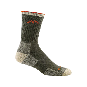 Darn Tough Men's Hiker Coolmax Boot Midweight Socks Olive Medium