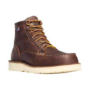 Danner Bull Run Moc Toe 6" Steel Toe Work Boots Leather Brown Men's 11.5 EE