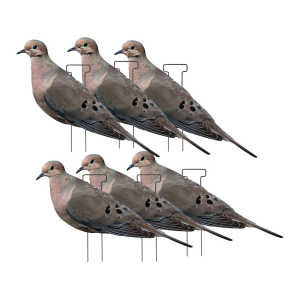 GHG Pro Grade Silhouette Dove Decoys 6PK - Ghg