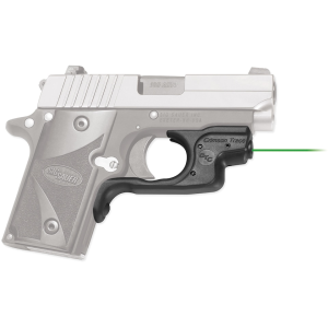 Crimson Trace Laserguard Laser Sight Green Laser Sight Sig Sauer P238, P938 Polymer Black