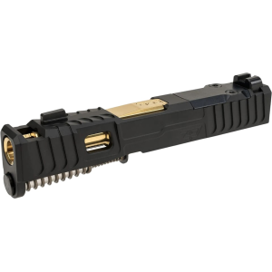 Zaffiri Precision Complete Upper for Glock 43 9mm Luger Nitride Slide IBS TiN Barrel RMSc Cut