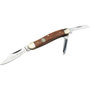 Boker Knives Traditional Series 2.0 Whittler Pocket Knife 3.25" Clip, Sheepfoot and Spey D2 Satin Blade Rosewood Handle Brown