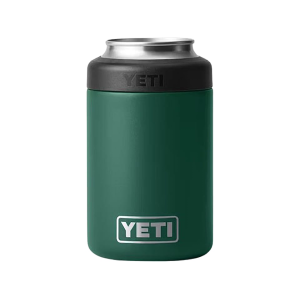 YETI Rambler Colster 2.0 Vacuum Insulated Drink Holder Black Forest Green