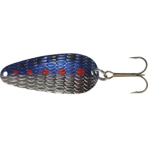 Thomas Cyclone Spoon 2.5" 1/4 oz Nickel/Blue