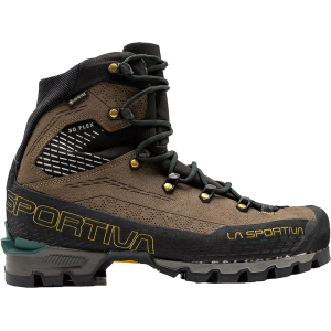 La Sportiva Men's Trango Alpine GTX Waterproof Hunting Boots Leather Mocha/Jungle 10 D