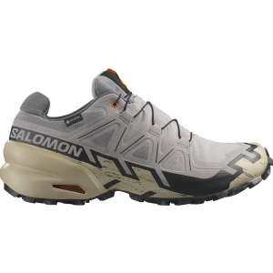 Salomon Speedcross 6 GTX Hiking Shoes Synthetic Gull/White Pepper/Black Men's 8.5 D
