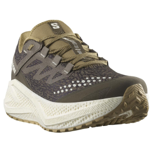 Salomon Aero Glide 3 GRVL Running Shoes Synthetic Wren/Vanilla Ice/Coyote Brown Men's 8 D