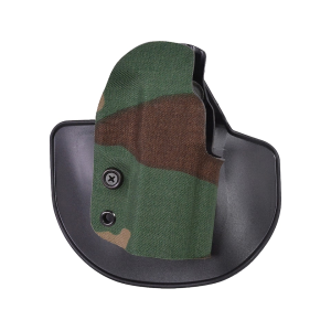 Safariland Gravity OWB Holster Right Hand Glock 17, 19, 19X, 22, 23, 31, 32, 38, 45, 47, 49 Polymer Woodland Camo