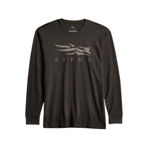 Sitka Gear Men's Icon Long Sleeve T Shirt Earth Large