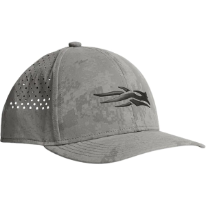 Sitka Gear Men's Icon Plus Mid Pro Hat Woodsmoke Camo One Size Fits Most