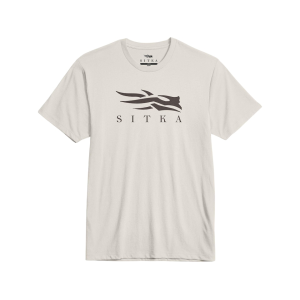 Sitka Gear Men's Icon Short Sleeve T Shirt Ivory Earth Large