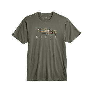 Sitka Gear Men's Icon Optifade Short Sleeve T Shirt Hemlock Green Subalpine 2XL