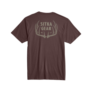 Sitka Gear Men's Typical T Shirt Cherry Wood Large