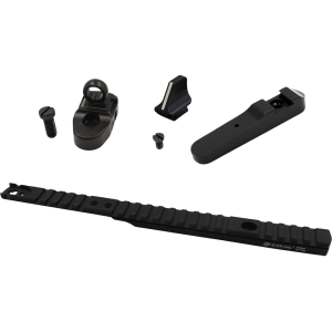 XS Lever Rail Scope Base with Sight Set for Henry 357 Mag X Frame Ramp Front