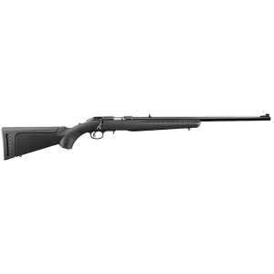 Ruger American Bolt Action Rifle 22 Winchester Magnum Rimfire (WMR) 22" Blued Barrel Blued Frame Black Adjustable Stock