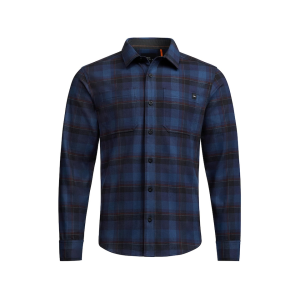 Sitka Gear Men's Ashland Flannel Shirt Eclipse Fall Plaid Medium