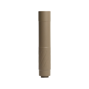Banish 46-V2 Suppressor Titanium/Stainless Steel Hub Mount Cerakote Flat Dark Earth