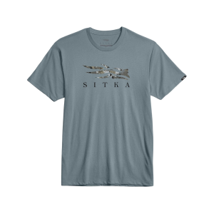 Sitka Gear Men's Icon Optifade Short Sleeve T Shirt Bluestone Elevated II Large