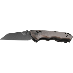 Benchmade Immunity Pocket Knife 2.49" Wharncliffe CPM-M4 Cerakote Blade Aluminum Handle Bronze