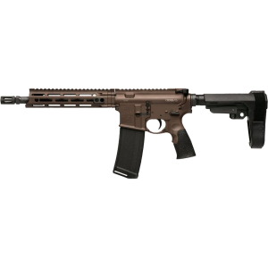 Daniel Defense DDM4 V7P 5.56x45mm NATO Pistol 10.3" Barrel 32+1 Round Mil-Spec+ Frame Black Pistol Brace