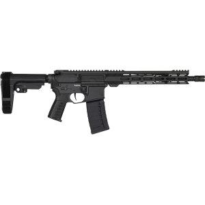 CMMG Banshee Mk4 5.56x45mm NATO Pistol 12.5" Threaded Barrel 30+1 Round Armor Black Pistol Brace