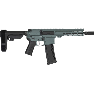 CMMG Banshee Mk4 22 Long Rifle Pistol 9" Threaded Barrel 25+1 Round Charcoal Green Pistol Brace