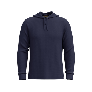 Smartwool Men's Waffle Hoodie Deep Navy 2XL