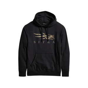 Sitka Gear Men's Icon Optifade Hoodie Black/Waterfowl Marsh Medium