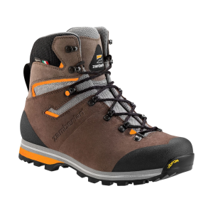 Zamberlan Men's Thunder GTX Waterproof Hunting Boots Nylon/Suede Brown/Orange 10 D