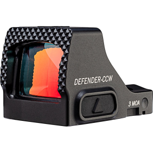 Vortex Optics Defender-CCW Micro Red Dot Sight 1x 3 MOA Dot Matte Black