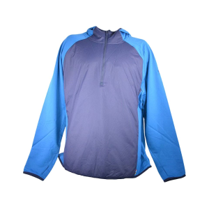 Smartwool Men's Smartloft Quarter Zip Hoodie Nival Blue Medium