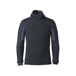 Smartwool Men's Intraknit Thermal Hoodie Deep Navy/Nightfall Blue Medium
